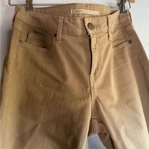 Vince. Womens size 29 tan skinny style jeans/pants zipper ankle